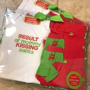 🎅 mud pie Santa Baby Gift Set
